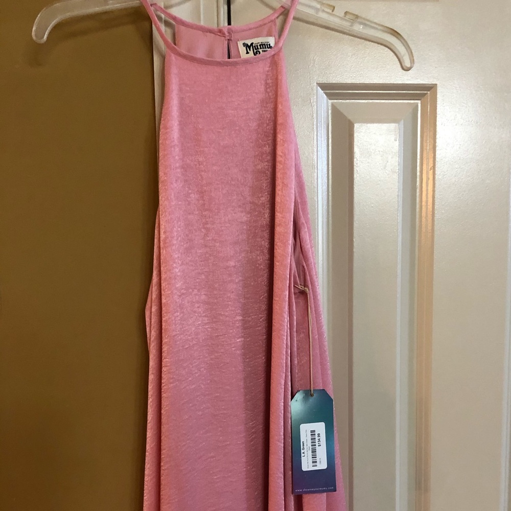 NWT MuMu Ladies Peach Sheath Dress